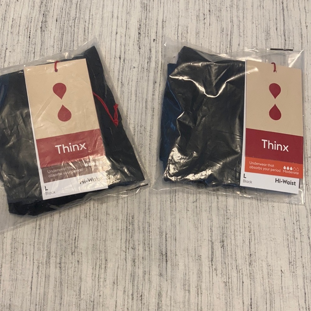 Thinx Period underwear.  NWT. Size L